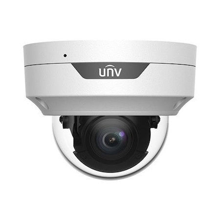 Uniview 5MP WDR IR Dome Network Camera, Simplified Cable, PoE, 2.8-12mm, 40m IR IPC3535SR4-ADZK-H